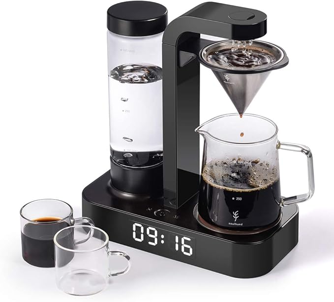 Amazon.com: Soulhand Coffee Maker Automatic Pour-Over Style Drip Coffee ...
