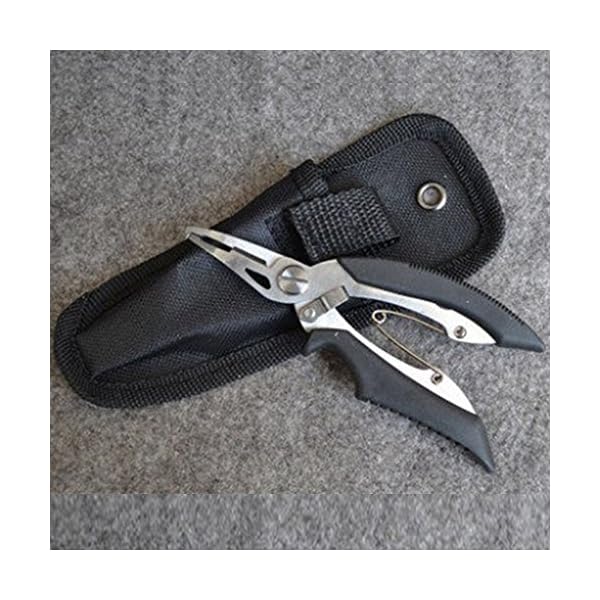 Stainless-Steel-Fishing-Pliers-Braid-Cutter-Hook-Remover-with-Sheath-and-Professional-Fish-Lip-Gripper-Grip-Best-for-Saltwater-and-Freshwater-Fishing-Any-Angler-Needs