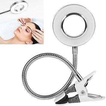 lampara lupa estetica x8 lampara de escritorio con clip usb recargable luz fria led para leyendo artesania banco de trabajo soldadura