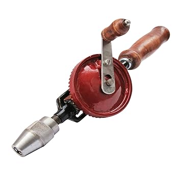 Scorpion Rotary Tool Hand Drill Machine with Chuck (Red, 1/4 inch)