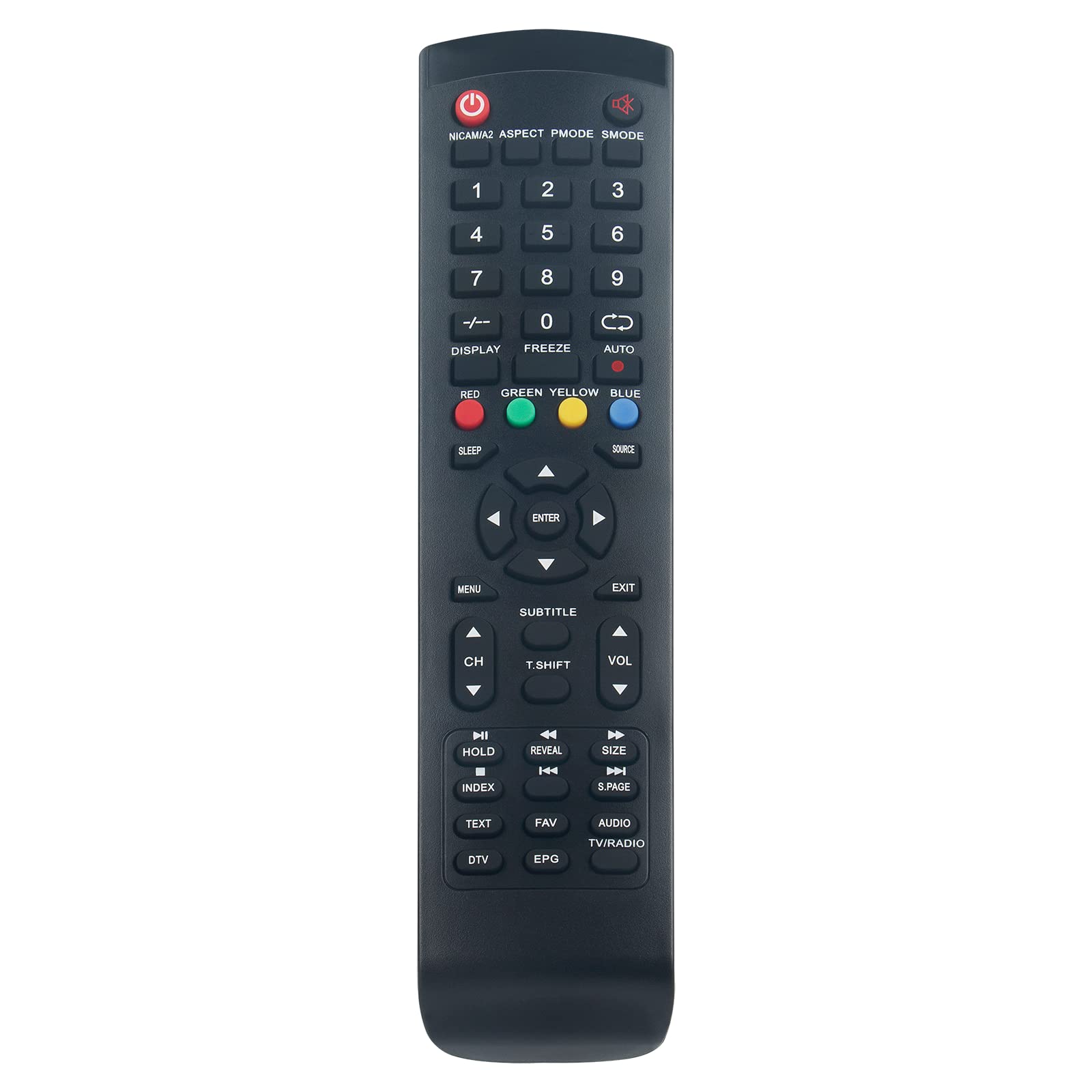 New RM-C3129 Remote Control Replacement fit for JVC TV for DYON Live 32 Pro for DYON Live 24 - Live 40 PRO X - Enter 40 PRO X for DYON/Live 40 PRO X/Enter 40 PRO X for DYON LIVE 40 Pro-X Controller