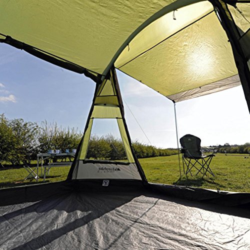 EUROHIKE Rydal 500 5 Man Tent, Green, One Size Pricepulse