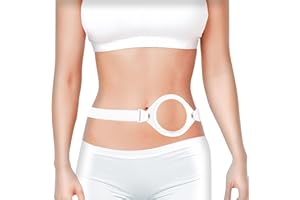 NIdreamCE Adjustable Unisex Ostomy Hernia Belt for Colostomy/Ileostomy Medical Stoma Support Belt for Post-Operative Care helps protection ostomy bag(Fits Waist 27.5"-47")