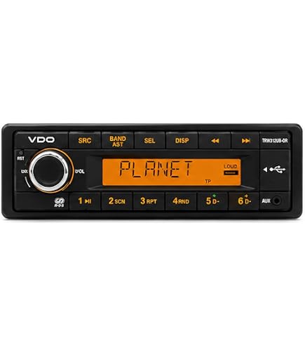 Amazon.com: Heavy Duty 24V 1DIN ISO Stereo Radio Tractor Excavator