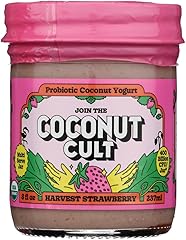 The Coconut Cult, Organic Harvest Strawberry Coconut Yogurt, 8 Oz