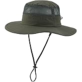 Home Prefer UPF50+ Kids Wide Brim Sun Hat for Boys Girls UV Protection Hat Mesh Wide Brim Fishing Hat Beach Water Bucket Hat