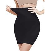 JOYSHAPER Shapewear Dress Slip for Under Dresses Half Slip Tummy Control Slimming Silky Slip Body Shaper