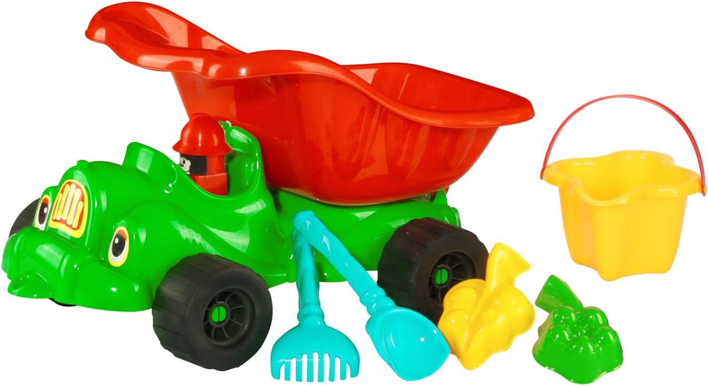 Tupiko KWA Dumper Truck krzys with Accessories, Multi-Color