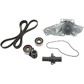 AISIN GENUINE TKH-002 Engine Timing Belt Kit with Water Pump - Compatible with Select Acura MDX, RDX, RL, RLX, TL, TLX, TSX, ZDX Honda Accord, Crosstour, Odyssey, Pilot, Ridgeline Saturn Vue