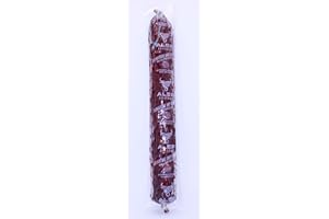 Alef Signature Dry Salami Moskovskaya 1.5 lb - Authentic Cured Meat Sausage for Charcuterie, Deli, and More. Enjoy Classic Hard Salami Stick, Perfect Lunchmeat and Charcuterie Addition