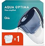 Aqua Optima Oria Water Filter Jug 2.8L with Evolve+ Filter Blue