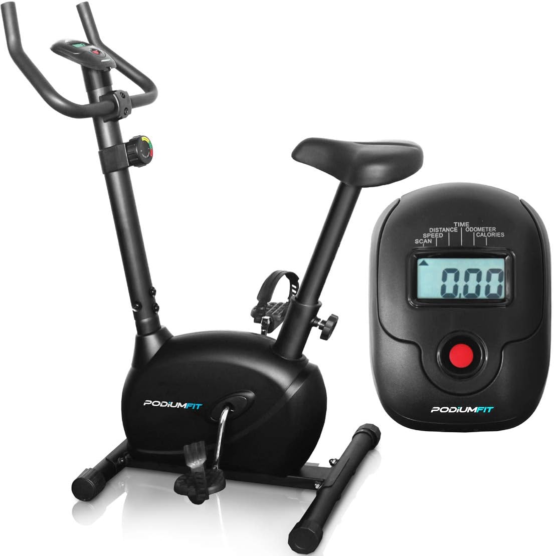 Bicicleta ergométrica V100, da Podiumfit