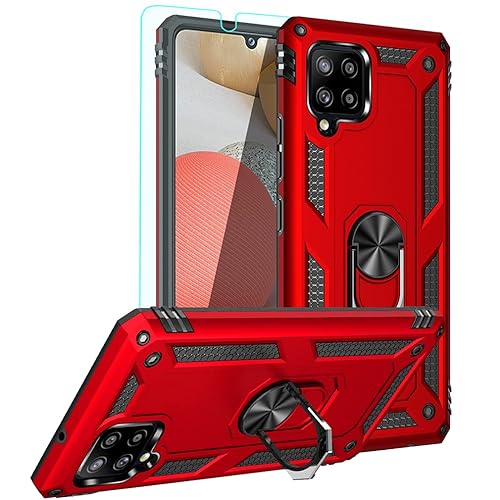 YZOK for Galaxy A42 5G Case,with HD Screen Protector,[Military
