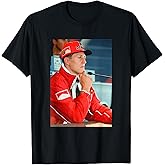 Motor Racing Driver Michael Schumacher at Silverstone GP T-Shirt