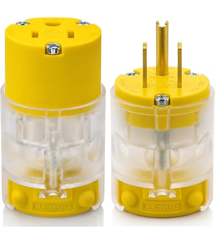 HUBBELL HBL4770C, 15Amp (15A) 277V NEMA L7-15 Male Plug - Amazon.com