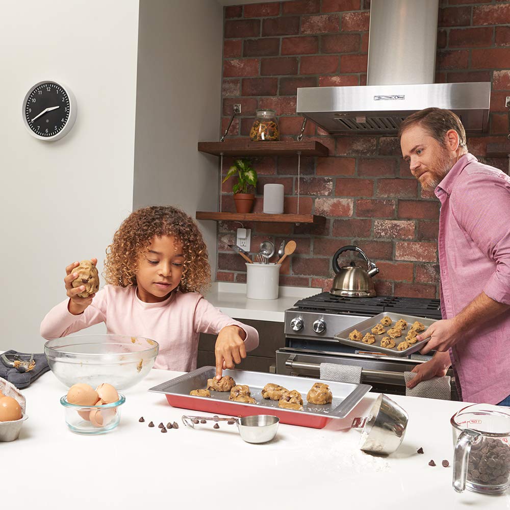 Echo Wall Clock in a Kitchen