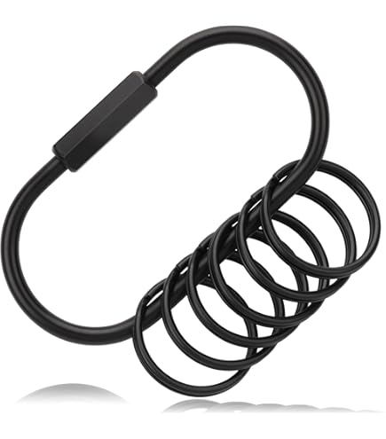 MecArmy CH22 Porte-clés Mousqueton à Double Extrémité En Titane à