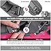 YUDODO Pet Sling Carrier for Small Dogs & Cats – Hands-Free Puppy Carrier with Safety Hook, Large Zipper Pocket, Soft Breathable Mesh, Adjustable Strap & Reflective Strip (Blue 1.0 S)