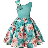 COMISARA 2-9T Girls Flower Dresses Pageant Party Prom Easter Ball Gown Dresses