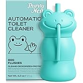 PurityNest Toilet Bowl Cleaners, Automatic Long-Lasting Tank Cleaner Bottles with Light Fresh Scent, Easy to Use for Home & Office Cleaning, Blue