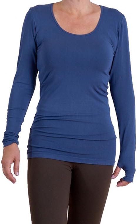Hold Your Haunches As Seen On Shark Tank Navy On Top Long Sleeve Top at