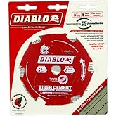 5-Inch 6 Teeth Fiber Cement Blade