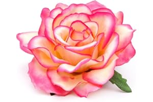 DreamLily Rose Flower Hair Clip Flamenco Dancer Pin up Flower Brooch BC10