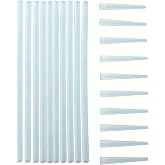 10 plastic extension nozzle hose and 10 plastic nozzle, spray gun extension tube, spray gun nozzle (10+10)