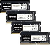 Gigastone 64GB Kit 4x16GB DDR4 2666MHz Laptop SODIMM RAM PC4-21300 Non ECC 1.2V
