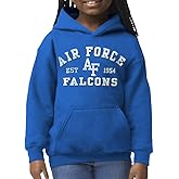 Barnesmith NCAA Unisex Youth Hooded Sweatshirt, Vintage Logo, Color