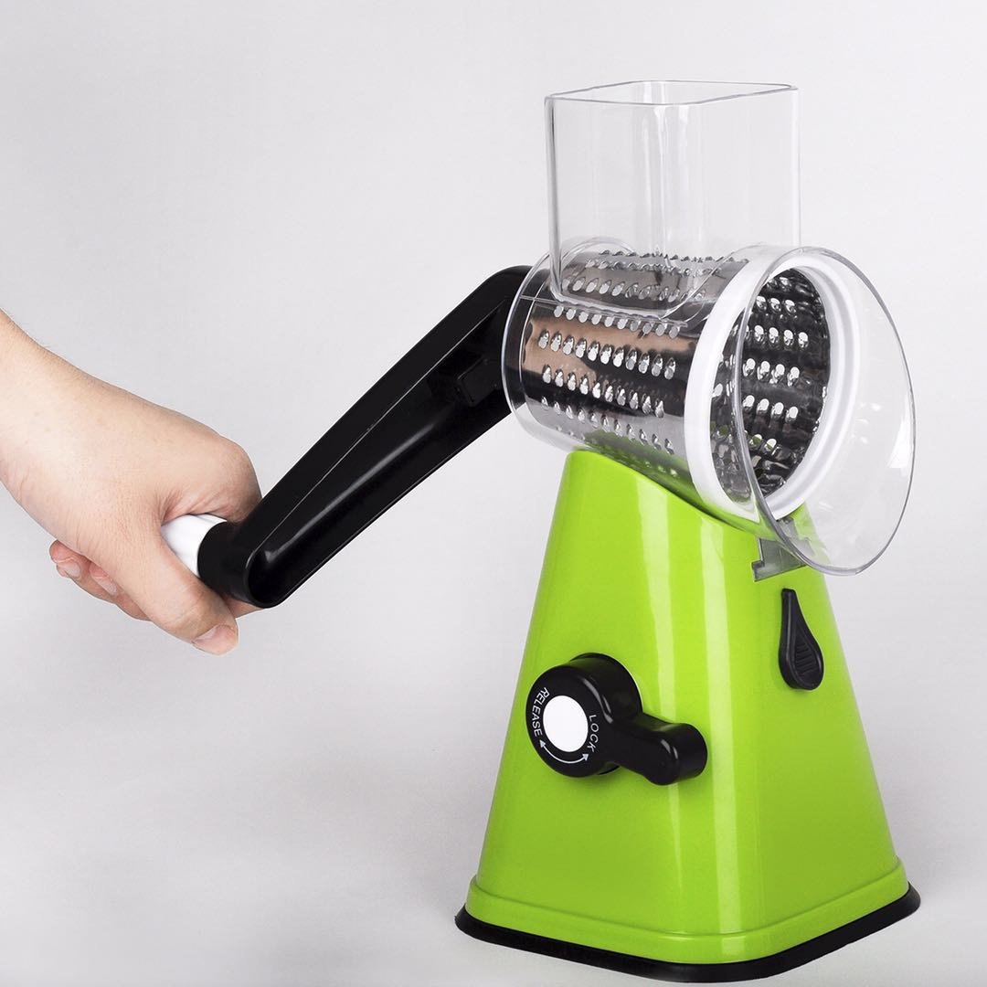 Mandoline Slicer Vegetable Slicer Cutter 3-Blades Spiral Slicer,Efficient and Fast Vegetable Fruit Cutter Cheese Shredder Kitchen Gadgets