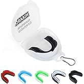 HIAARO 6 Pack Sports Mouthguard, Kids & Youth Mouth Guard with Case for Boxing, MMA, Hockey, Soccer, Basketball, Size S