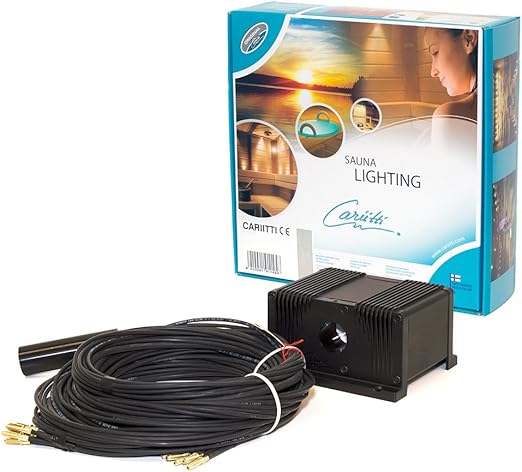 Cariitti Plastikfaser Beleuchtung Set Vpac 1527 N211 Fur Die 4 6 Q M Dampfbad Oder Badezimmer S