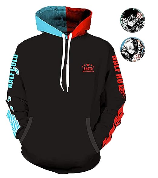 my boku no hero academia hoodie