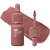 Peripera Ink the Velvet Lip Tint - High Pigment Color, Longwear, Weightless, Not Animal Tested, Gluten-Free, Paraben-Free (17 OLD)