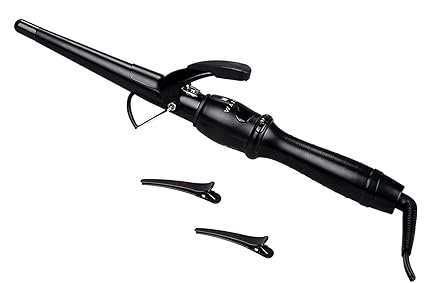 wazor rizador de cabello 1/2 "a 1" cónico cerámica barril plancha