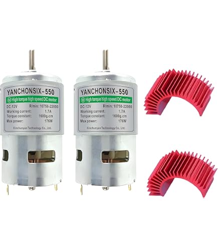HS390 DC Motor DC 12V 22000RPM High Speed Mini Motor Large Torque for DIY