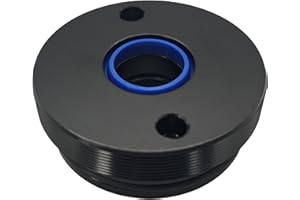 KUNOANZ Power Trim/Tilt Cylinder Screw Steering Actuator End Cap with Seals For Mercury Outboard 30 40 65 75 80 90 100 115 125 HP FORCE(35-150 HP) EFI JEL JET 1.5L Carb BODENSEE SeaPro Sea Pro XS 3/4-CYL.