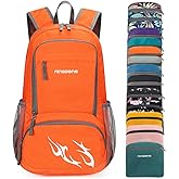 FENGDONG 35L Lightweight Foldable Waterproof Packable Travel Small Hiking Backpack Daypack for men women