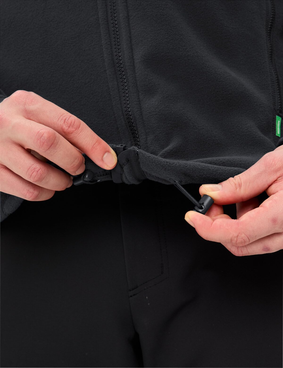 VAUDE Fleecejacke Herren Rosemoor, funktionale Fleece-Übergangsjacke aus 100% recyceltem Polyester, warme Zwischenjacke für Wandern & Freizeit 5