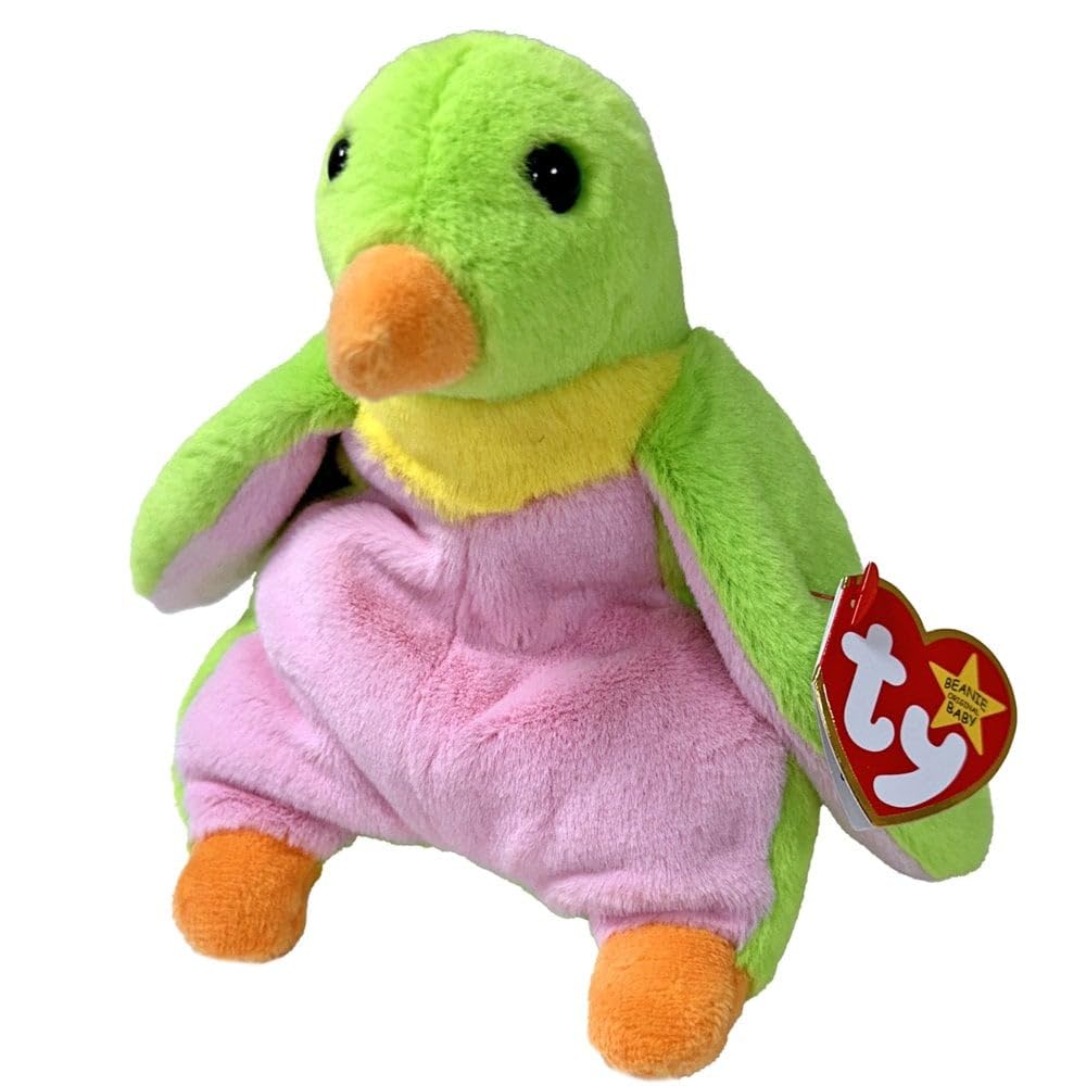 TY Gus Penguin II Original Beanie Babies Regular - Soft Plush Toy for Kids, Teddy, Baby Toy, Collectible Stuffed Plushies
