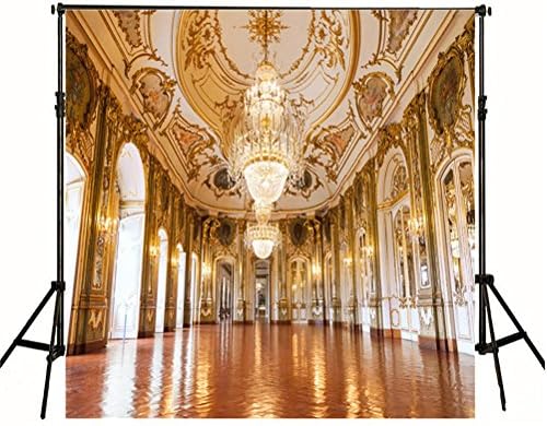 Golden Palace Photography Backdrops for Wedding Photocall 5x6.5ft Backgrounds Cotton Polyester Backdrops Studio yy00022