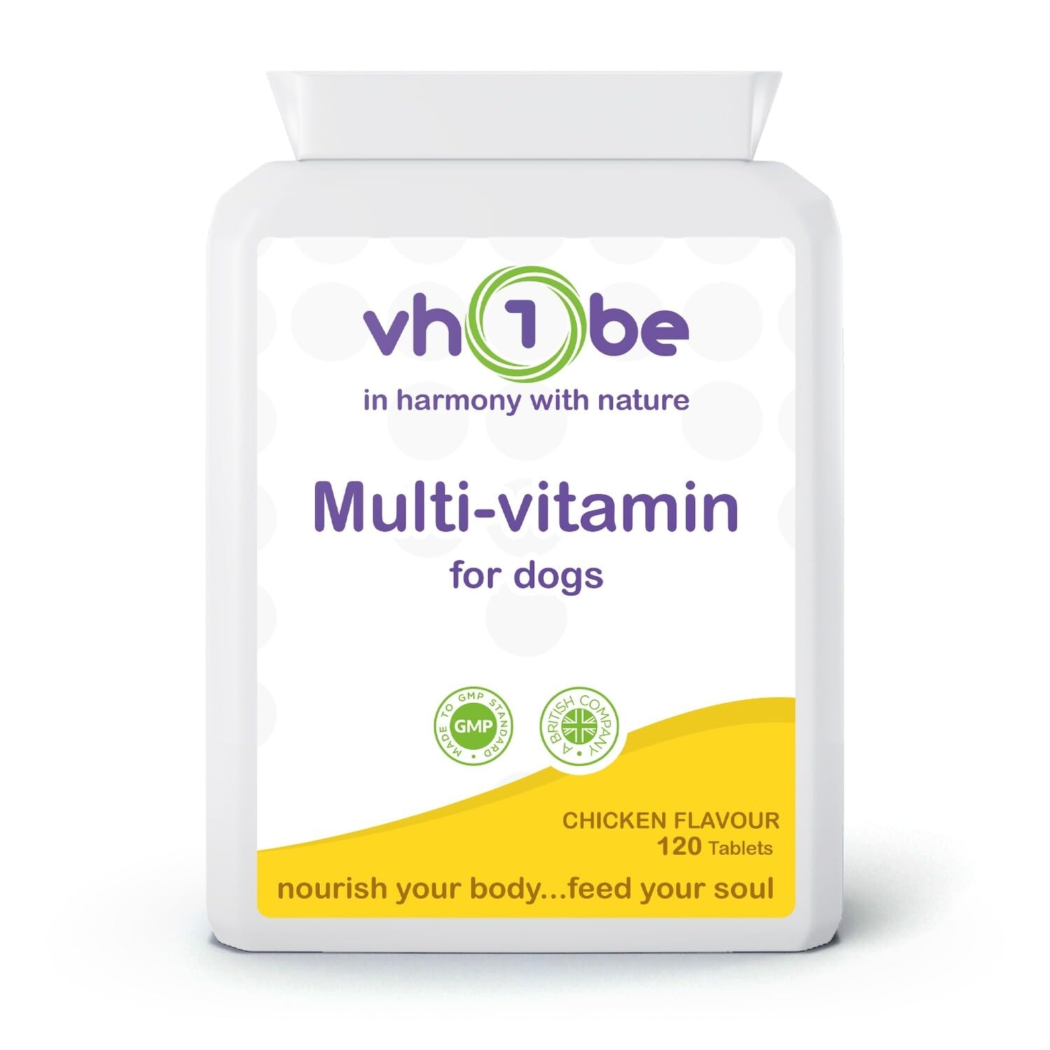 Multi-vitamin for Dogs 120 Chicken Flavour Tablets