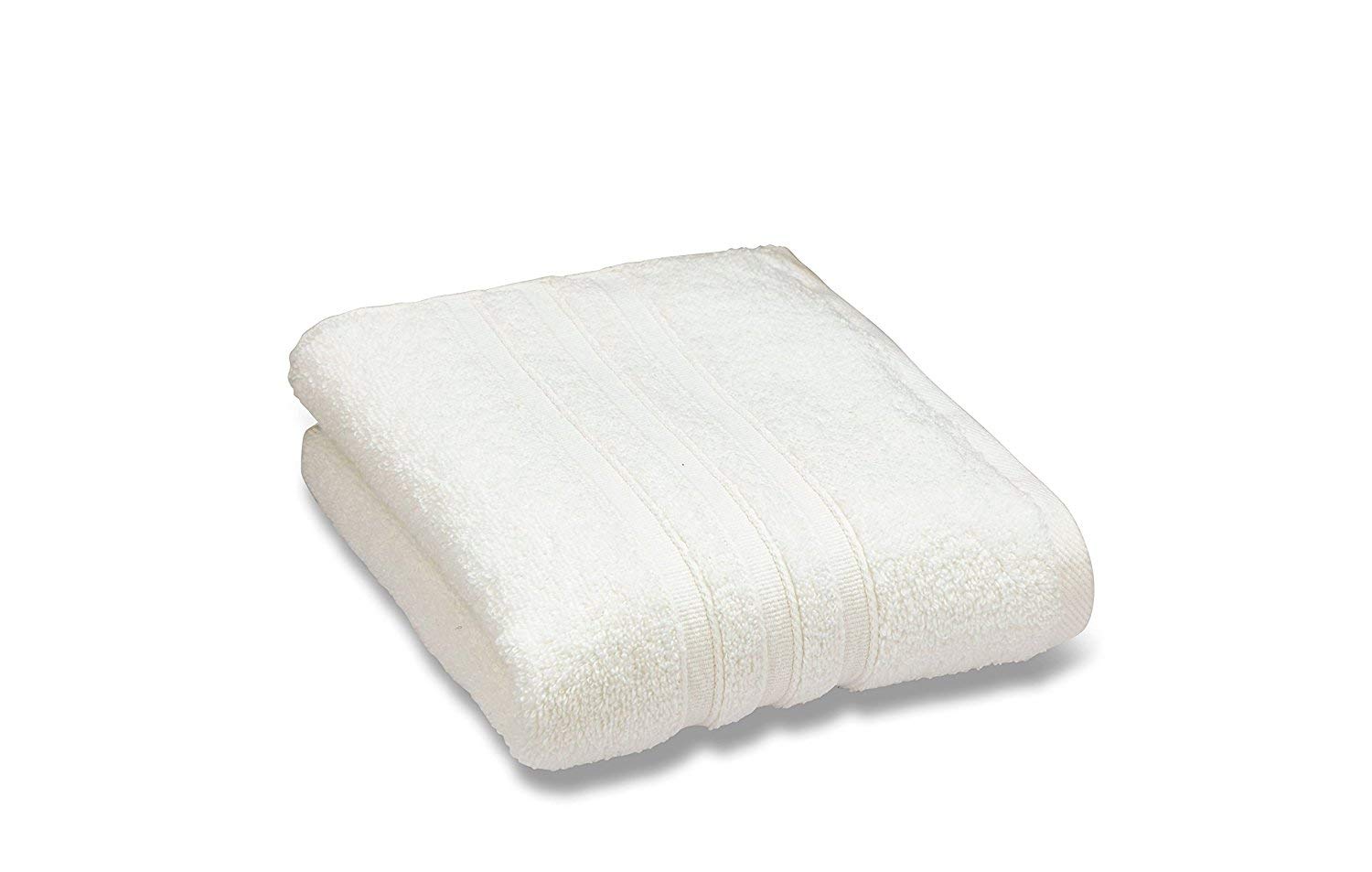 Catherine Lansfield Zero Twist Cotton 90x140cm Bath Sheet Cream