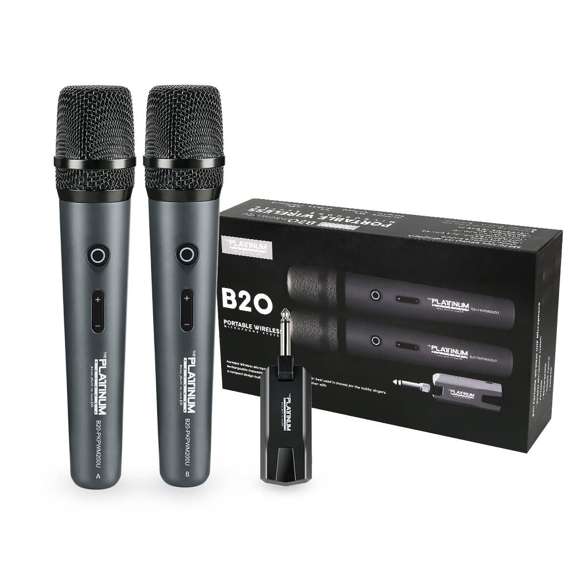 The Platinum Wireless Microphone for mic Input UHF