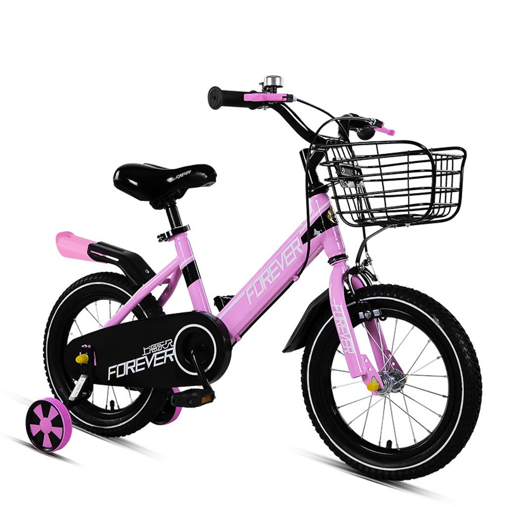 Fenfen 8 Bicycles S B07cvv7fcbピンク Children Old Years Baby自転車16インチ男の子と女の子ベビーcarriage高炭素鋼バイク ピンク ブラックレッド オレンジグリーン 4 子ども用自転車 正式的 Rumble Media