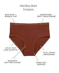 Subset Women's Organic Cotton Mid-Rise Brief
