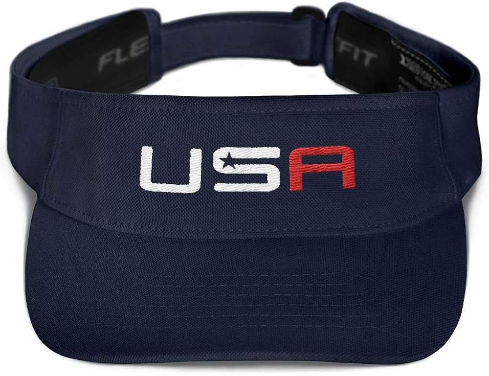 usa visor hat