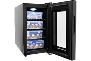 PLOCVB Cabinet Incubators for Hatching Eggs, 23L Scientific Lab Incubator Reptile Egg Incubator for Hatching Chicks, Reptile Incubator Cooling and Heating 10-40°C Temperature Control for Turtle Lizard Snake