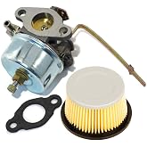 HIFROM Replace Carburetor Carb with Gasket Replacement for Tecumseh 631921 632284 631070A fits many H25 H30 H35 Engines with Air Filter for 30727 30604